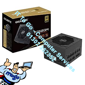 Gigabyte 750w P750GM Semi Modular Power Supply