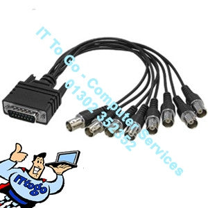 8 BNC To CCTV Connector - IT To Go - Computer Services