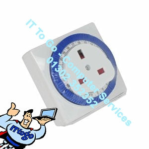 Status 24 Hr Plug In Manual Timer - IT To Go - Computer Services