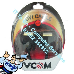 Vcom 3m Male - Male DVI Cable - IT To Go - Computer Services