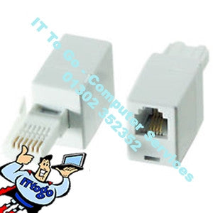 Masterplug Modem Rj11 to Modem Adapter Kit - IT To Go - Computer Services