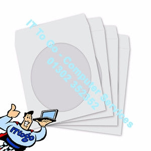 Humlin 100x Plastic CD Sleeves - IT To Go - Computer Services