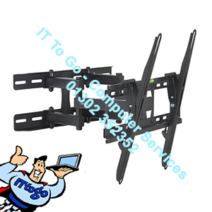 Von Haus 23" to 56" TV Wall Mount Tilt & Swing Bracket
