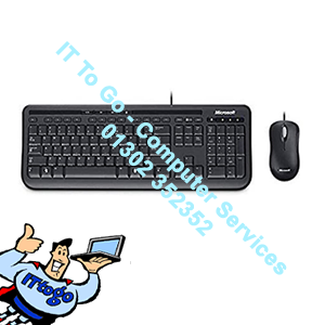 Microsoft Wired Desktop 600 Keyboard and Mouse Set