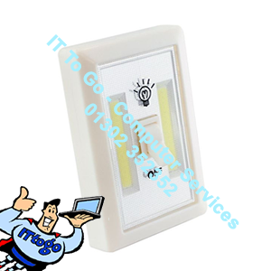 Status LED Battery Operated Light Switch - IT To Go - Computer Services