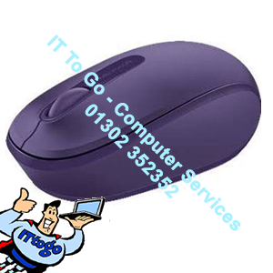 Microsoft Wireless Mobile Mouse 1850 Purple