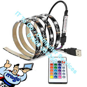 Accerate Colour Changing Flexible LED Strip Light (White)