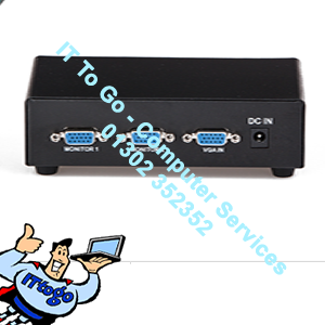 2 Port Vcom VGA Video Splitter