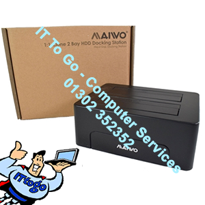 Maiwo 3.5" & 2.5 External Sata Hard Drive Bay/Clone Enclosure