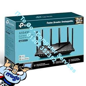 TP-Link AX5400 Dual Band 6-Stream Gigabyte Wi-Fi 6 Router