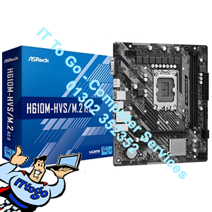 ASRock MB Intel 1700 H610M-HVS/M.2 Motherboard
