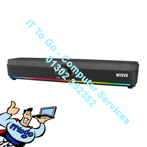 Marvo Scorpion SG-286 Etna 40 Bluetooth 5.3 USB Powered RGB Gaming Soundbar (Black)