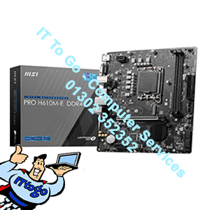 MSI PRO H610M-E DDR4 Motherboard
