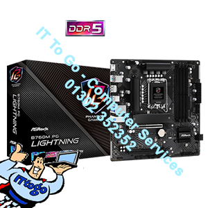ASRock B760M PG Lightning Intel 1700 Socket Motherboard