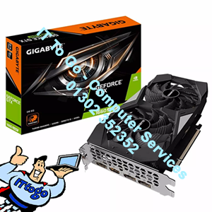 Gigabyte NVIDIA GEFORCE GTX 1660, 6GB GDDR6, Windforce, VGA, HDMI, DVI, Graphics Card