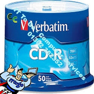 Verbatim 25x CD-R 700mb 52x Speed - IT To Go - Computer Services