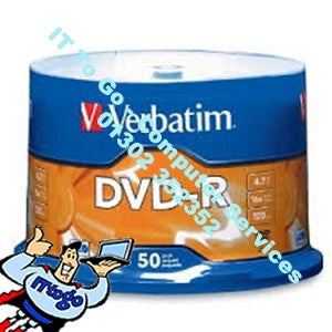 Verbatim 50x DVD-R 4.7gb 16x Speed - IT To Go - Computer Services
