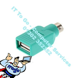 USB To PS2 Green Converter - IT To Go - Computer Services