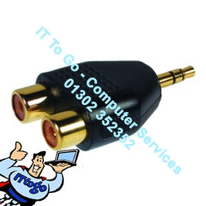 Phono - Stereo Adapter - IT To Go - Computer Services