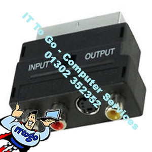 Phono - Scart Adapter - IT To Go - Computer Services