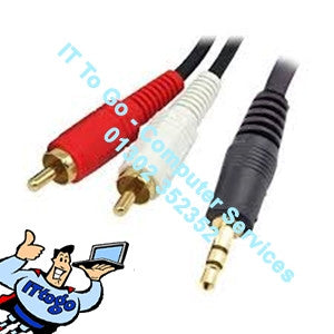 3.5 to Phono Audio Cable - IT To Go - Computer Services