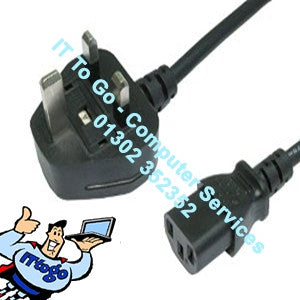 Main Kettle Plug Power Lead Cable - IT To Go - Computer Services