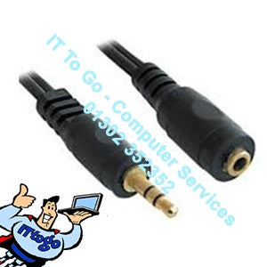 Standard 3m 3.5 1x Male - Female Cable - IT To Go - Computer Services