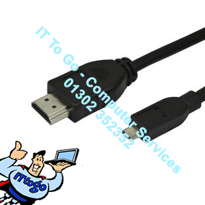 0.2m Mini HDMI Male - Micro HDMI Male Cable - IT To Go - Computer Services