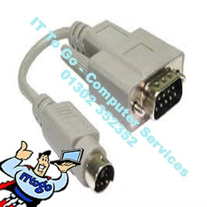 Male Serial 9pin to Male 8pin Adapter - IT To Go - Computer Services