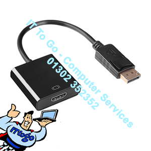 DisplayPort DP - HDMI Adapter - IT To Go - Computer Services