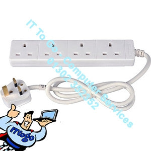 4 Socket 5m Mains Extension Socket - IT To Go - Computer Services