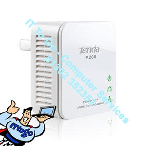 1x Tenda 200mbps Powerline Mini Adapter - IT To Go - Computer Services