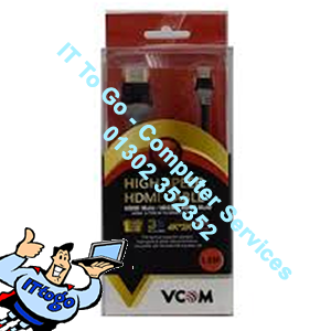Vcom 1.8m CG581 Male To Male HDMI Cable - IT To Go - Computer Services