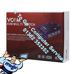 Vcom DD214 Auto Switch KVM 4 Port - IT To Go - Computer Services