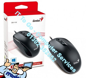 Genius DX-110 USB Wheel Mouse - IT To Go - Computer Services