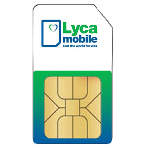 Lyca Mobile Mobile Phone Sim Card