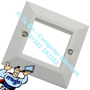 Single RJ45 Deep Faceplate - IT To Go - Computer Services
