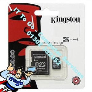 Kingston 16gb Micro SD HC Class 4 - IT To Go - Computer Services