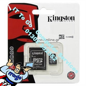 Kingston 4gb Micro SD HC Class 4 - IT To Go - Computer Services