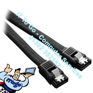 45cm SATA Data Cable Black - IT To Go - Computer Services