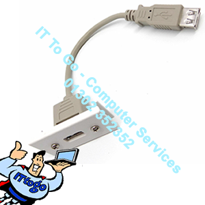 Modular Network Wall Plate USB 2.0 Module Faceplate