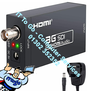 SDI to HDMI Converter Full HD 1080P HD-SDI 3G-SDI to HDMI Adapter Female BNC