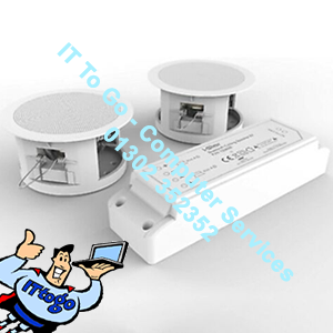 i-Star Ceiling Bluetooth Speakers Complete Kit Easy Install Ceiling Speakers