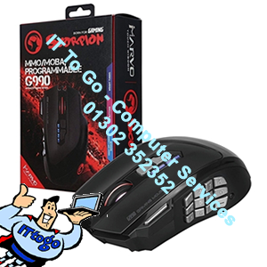 Marvo Scorpion G990 USB RGB LED Black Programmable High Performance Gaming Mouse