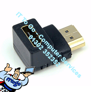 HDMI Male (M) - HDMI Female (F) L Adapter
