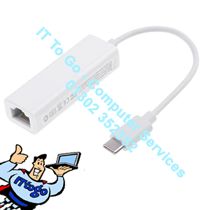 USB 3.1 Type C Male (M) - 10/100/1000 RJ45 Female (F) Ethernet Adapter