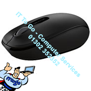 Microsoft Wireless Mobile Mouse 1850 Black