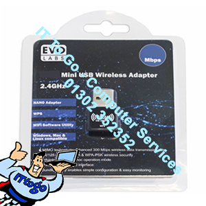 Evo Labs N300 Mini N USB Adapter