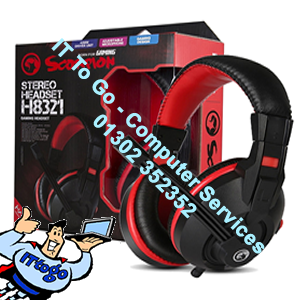 Marvo Scorpion H8321P Stereo Sound Gaming Headset (Cabled)