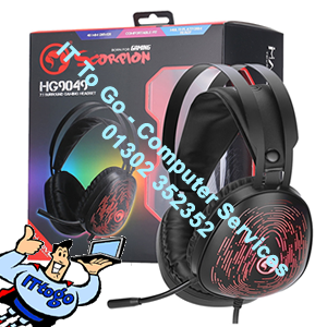 Marvo Scorpion HG9049 7.1 Virtual Surround Sound 7 Colour LED Gaming Headset (Cabled)